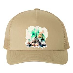 Eiffel Tower Yupoong Adult 5-Panel Trucker Hat