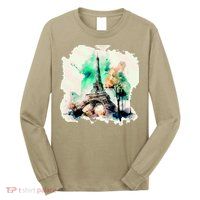 Eiffel Tower Long Sleeve Shirt
