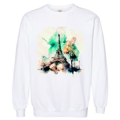 Eiffel Tower Garment-Dyed Sweatshirt