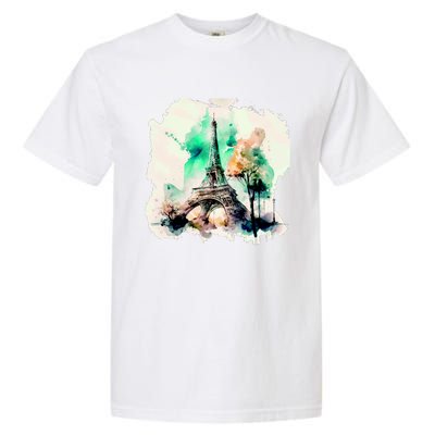 Eiffel Tower Garment-Dyed Heavyweight T-Shirt