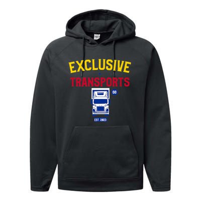 Exclusive Transports EG 68 Performance Fleece Hoodie