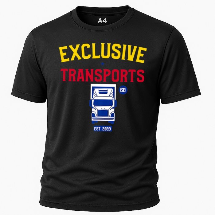 Exclusive Transports EG 68 Cooling Performance Crew T-Shirt