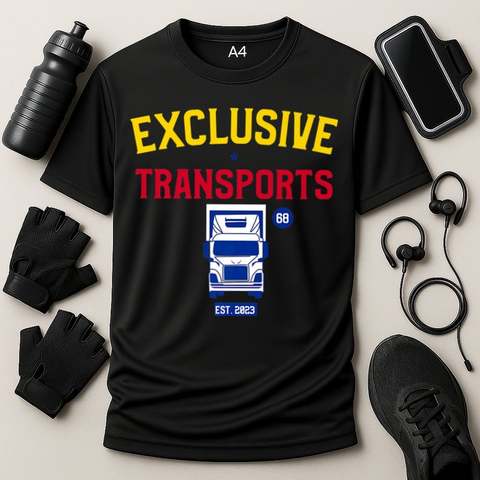 Exclusive Transports EG 68 Cooling Performance Crew T-Shirt