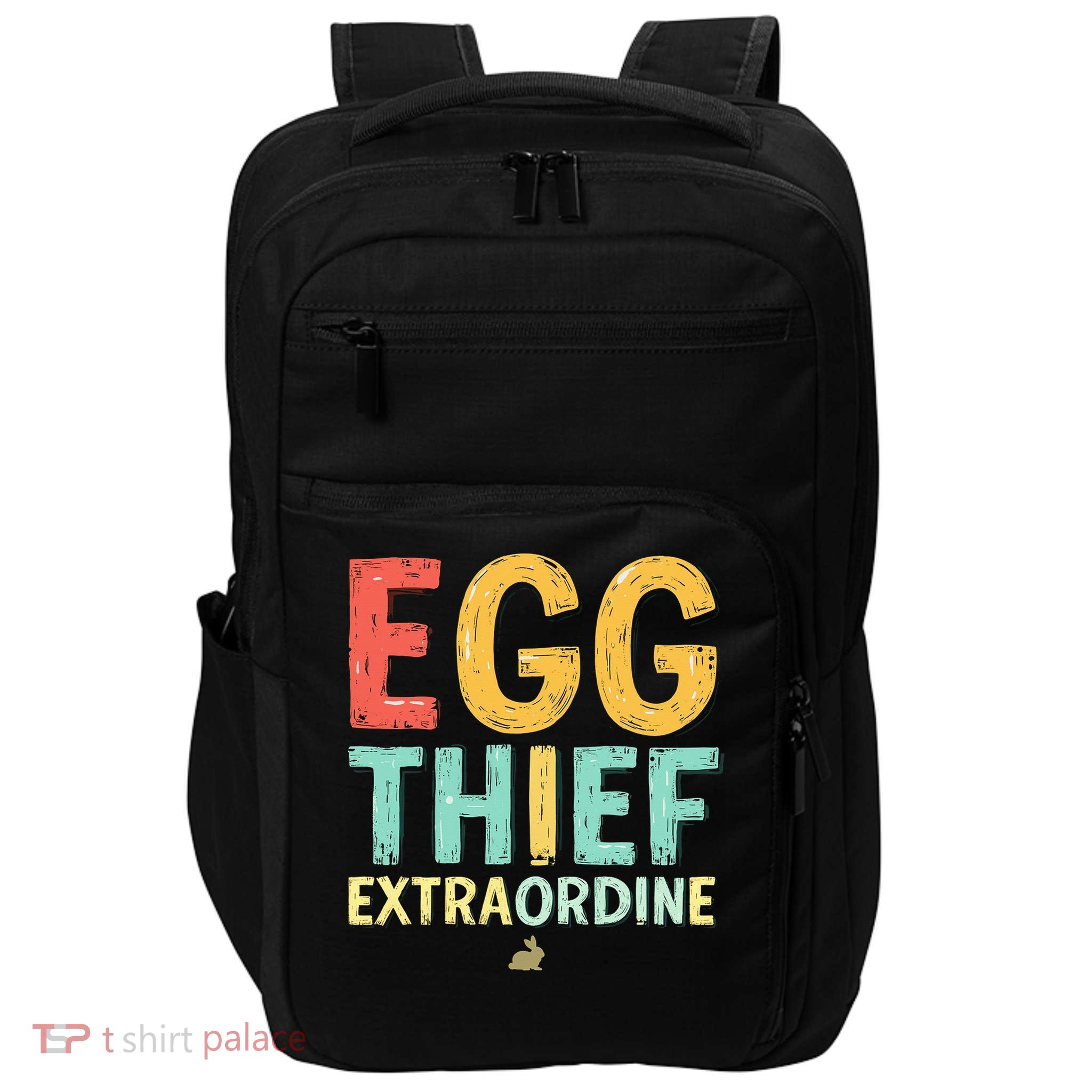 Egg THIEF EXTRAORDINE Easter Egg Happy Easter Day Impact Tech Backpack