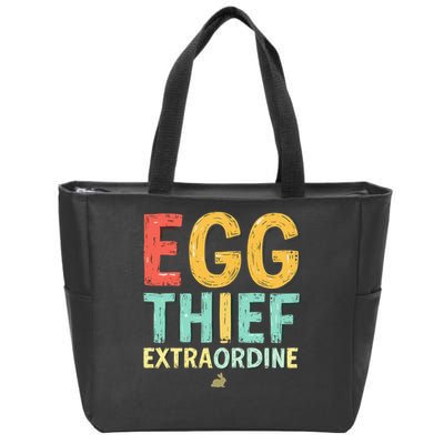 Egg THIEF EXTRAORDINE Easter Egg Happy Easter Day Zip Tote Bag