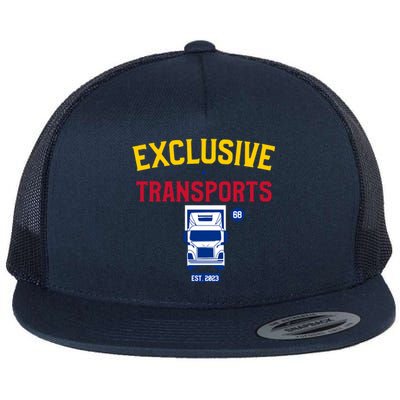 Exclusive Transports EG 68 Flat Bill Trucker Hat