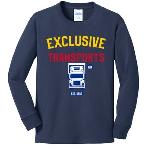 Exclusive Transports EG 68 Kids Long Sleeve Shirt