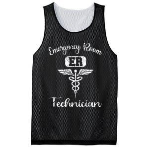 ER Tech Emergency Room Technologists Technicians Mesh Reversible Basketball Jersey Tank