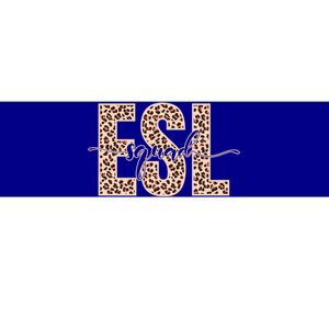 Esl Teacher Esl Squad Gift Bumper Sticker