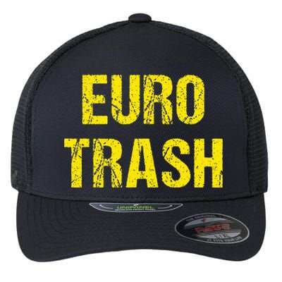 Euro Trash Flexfit Unipanel Trucker Cap