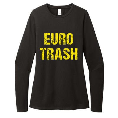 Euro Trash Womens CVC Long Sleeve Shirt