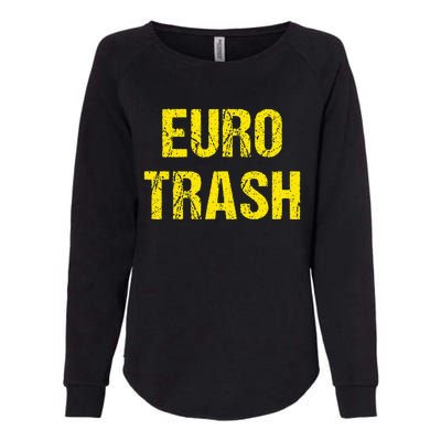 Euro Trash Womens California Wash Sweatshirt