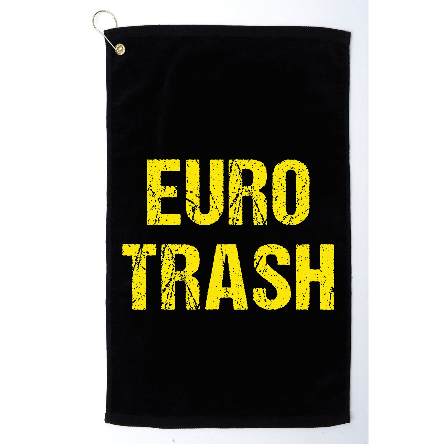Euro Trash Golf Towel
