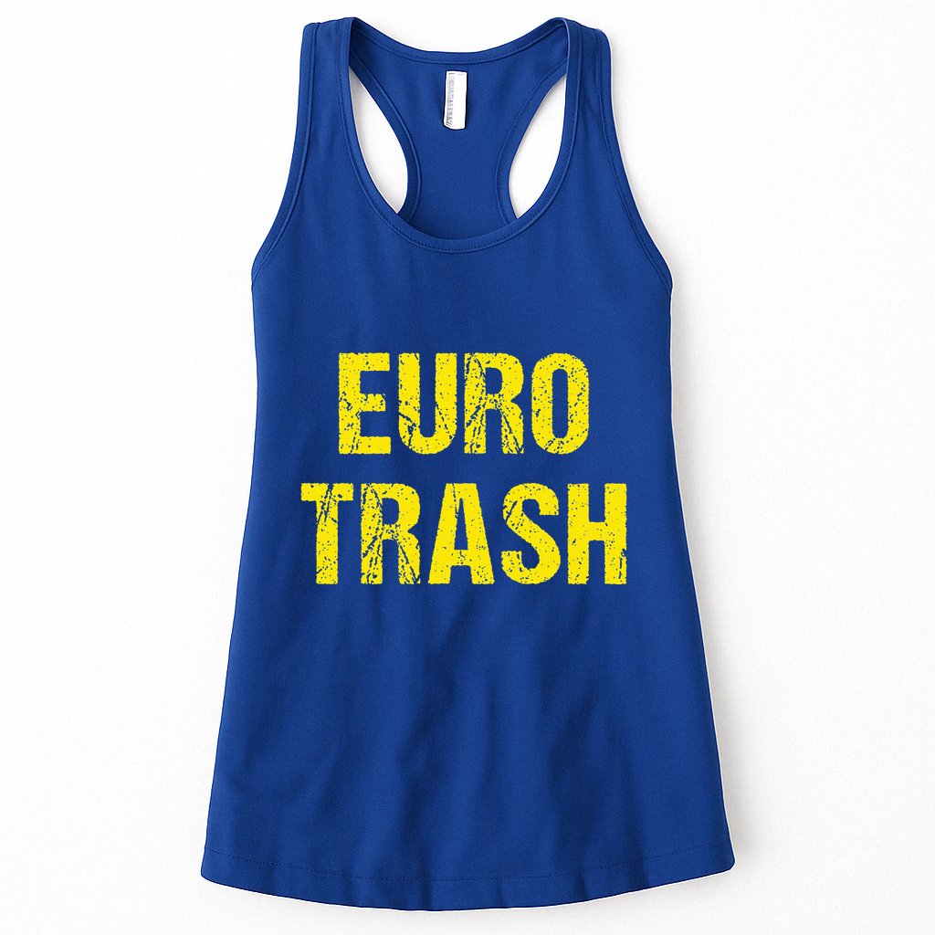 Euro Trash Womens Tank Top