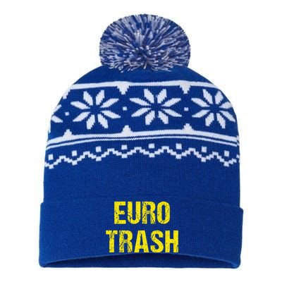 Euro Trash USA-Made Snowflake Beanie