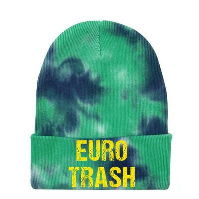 Euro Trash Tie Dye 12in Knit Beanie