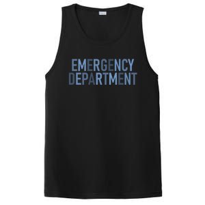 Er Tech Emergency Departt Technician Emergency Nurse Cool Gift PosiCharge Competitor Tank