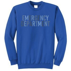 Er Tech Emergency Departt Technician Emergency Nurse Cool Gift Sweatshirt