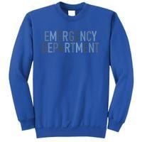 Er Tech Emergency Departt Technician Emergency Nurse Cool Gift Sweatshirt