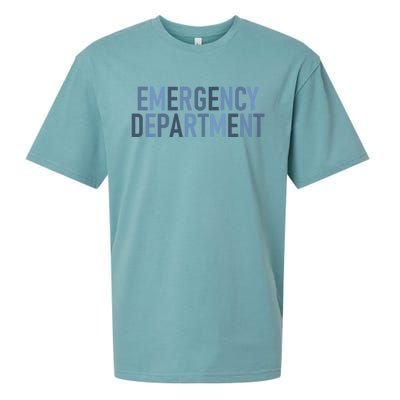 Er Tech Emergency Departt Technician Emergency Nurse Cool Gift Sueded Cloud Jersey T-Shirt