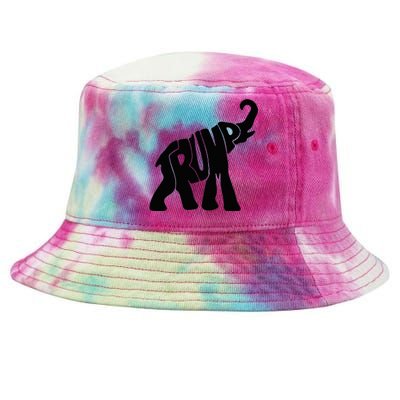 Elehphant Trump Tie-Dyed Bucket Hat