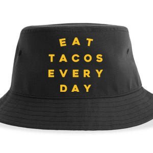 Eat Tacos Everyday Sustainable Bucket Hat