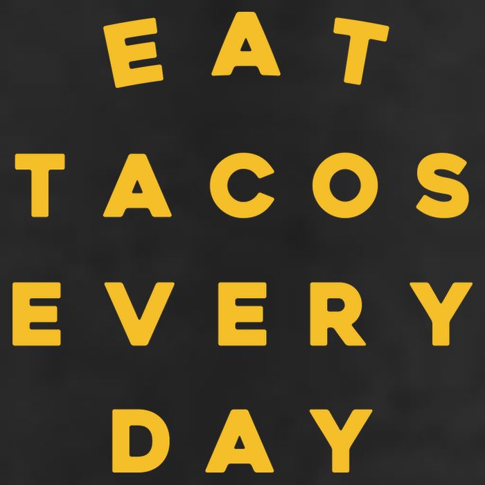 Eat Tacos Everyday Adult Drive Performance Visor