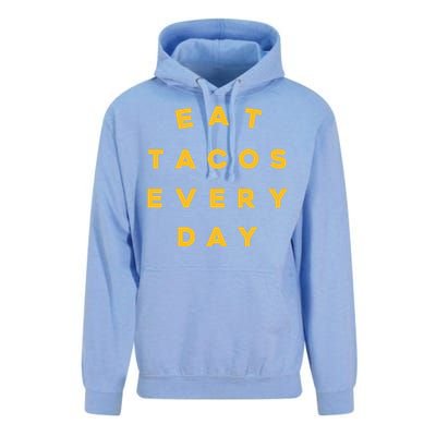 Eat Tacos Everyday Unisex Surf Hoodie