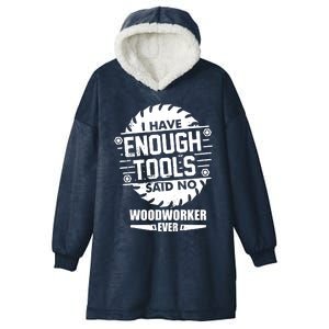 Enough Tools Hooded Wearable Blanket