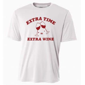 Extra Time = Extra Wine Cooling Performance Crew T-Shirt