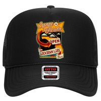 Escape To Florida Open The Lockdown Libs Tour Trucker Hat