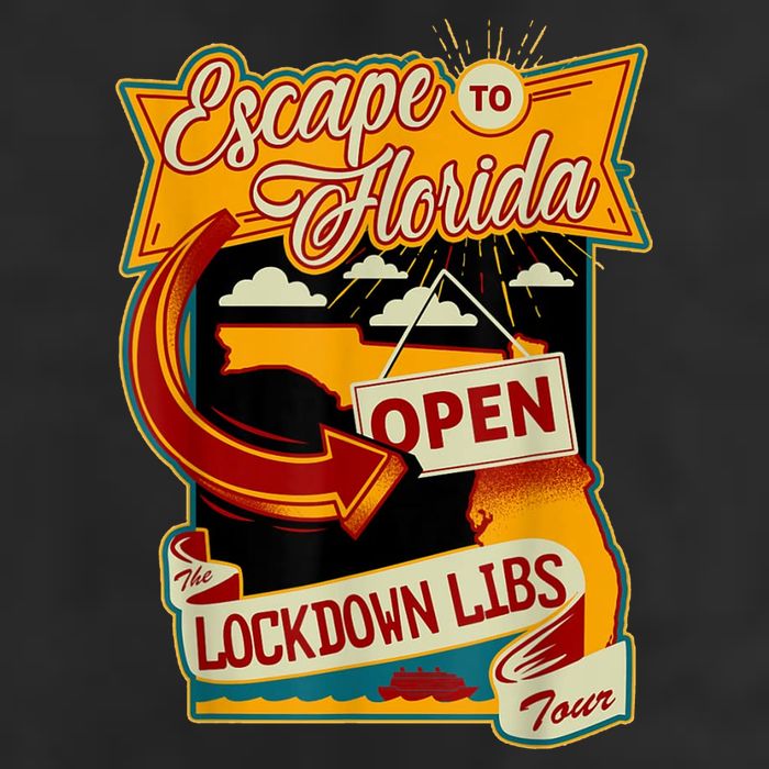 Escape To Florida Open The Lockdown Libs Tour Trucker Hat