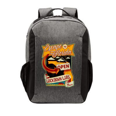 Escape To Florida Open The Lockdown Libs Tour Vector Backpack