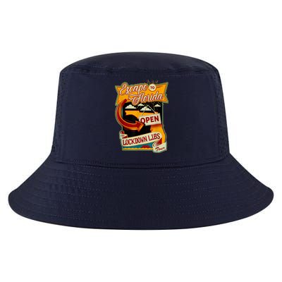 Escape To Florida Open The Lockdown Libs Tour Cool Comfort Performance Bucket Hat