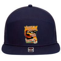 Escape To Florida Open The Lockdown Libs Tour 7 Panel Mesh Trucker Snapback Hat