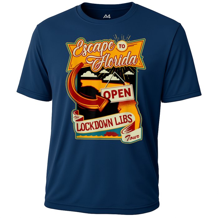 Escape To Florida Open The Lockdown Libs Tour Performance Shirt