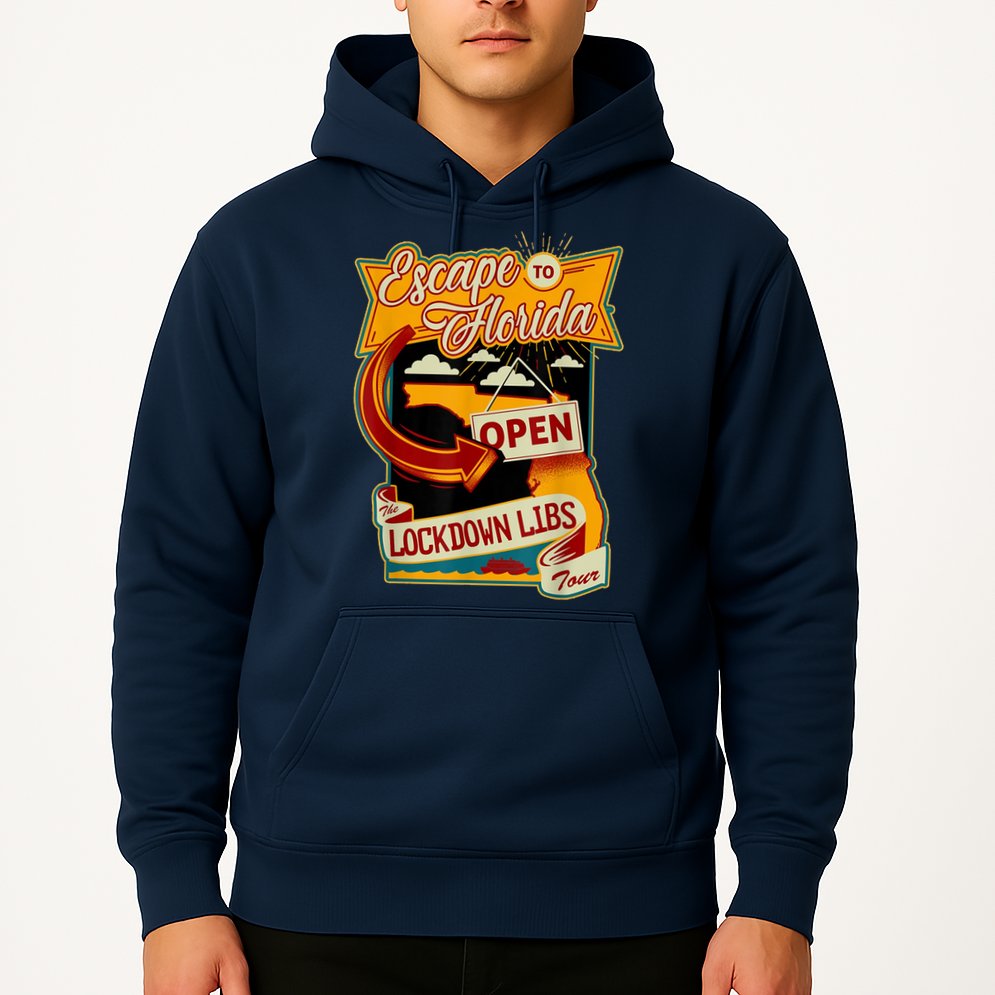 Escape To Florida Open The Lockdown Libs Tour Hoodie