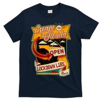 Escape To Florida Open The Lockdown Libs Tour T-Shirt