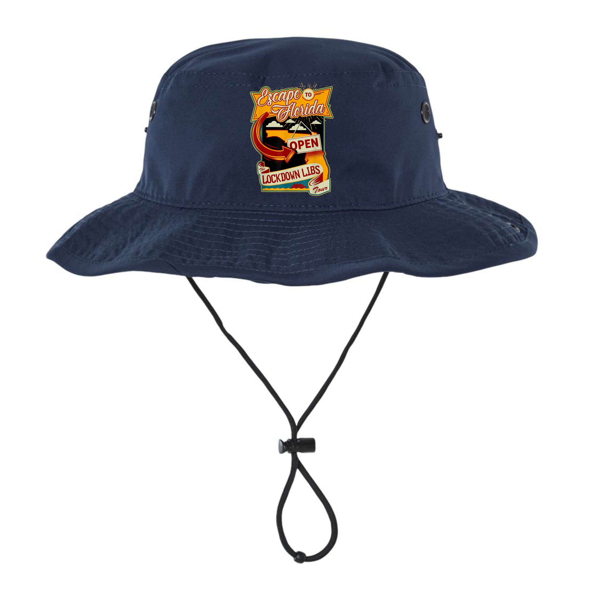 Escape To Florida Open The Lockdown Libs Tour Bucket Hat