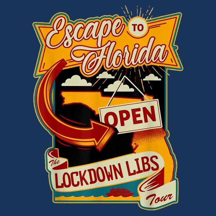 Escape To Florida Open The Lockdown Libs Tour Flatbill Hat