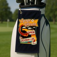 Escape To Florida Open The Lockdown Libs Tour Golf Towel