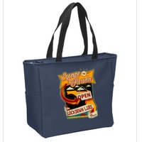 Escape To Florida Open The Lockdown Libs Tour Zip Tote Bag