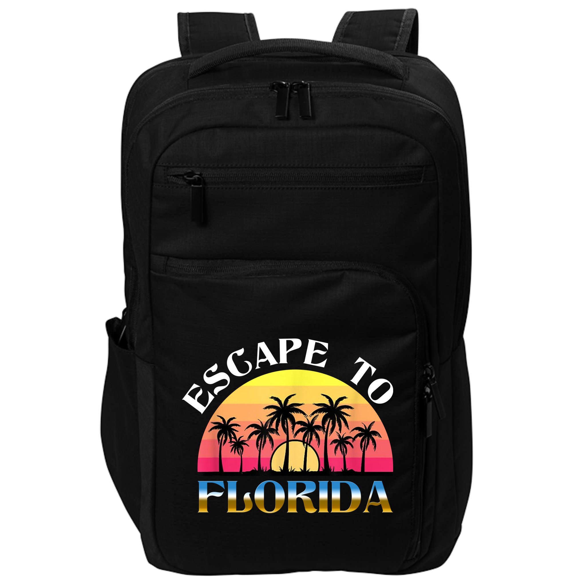 Escape To Florida Impact Tech Backpack