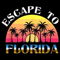 Escape To Florida Impact Tech Backpack