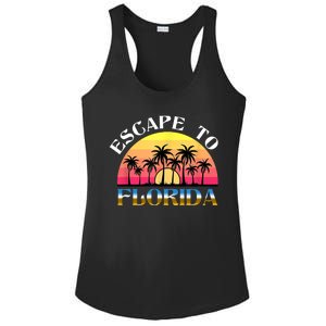 Escape To Florida Ladies PosiCharge Competitor Racerback Tank