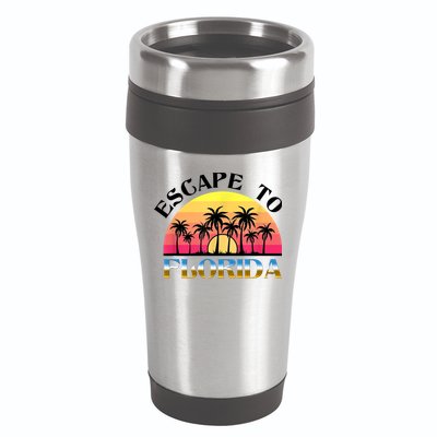 Escape To Florida 16oz Travel Tumbler