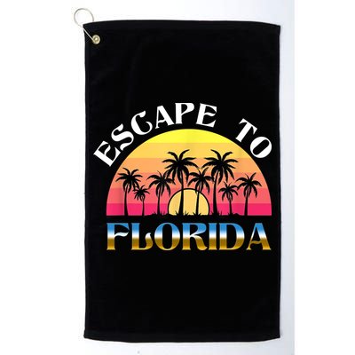 Escape To Florida Golf Towel