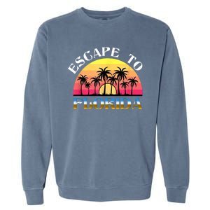 Escape To Florida Garment-Dyed Sweatshirt