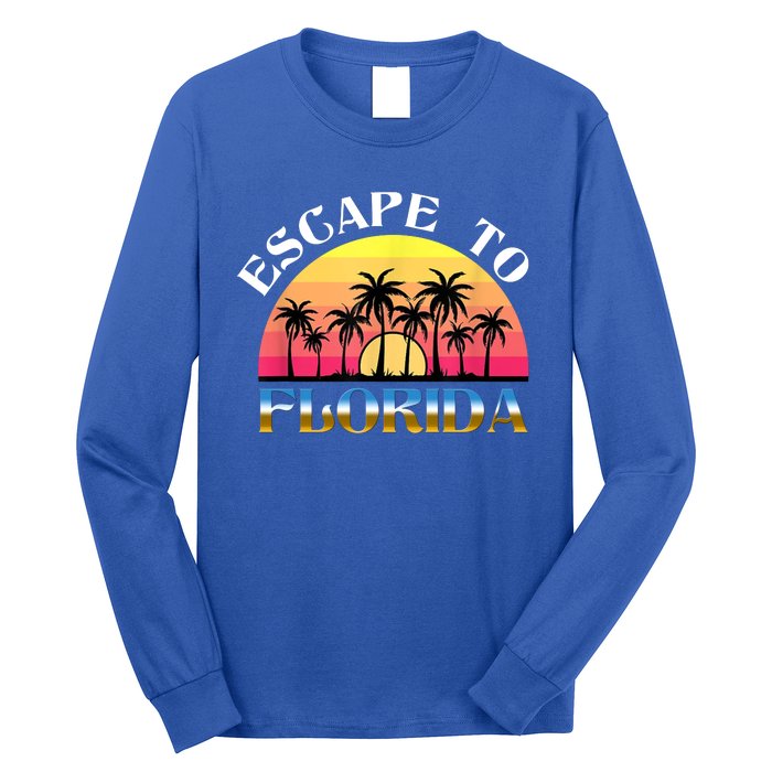 Escape To Florida Long Sleeve Shirt