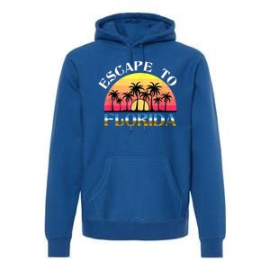 Escape To Florida Premium Hoodie